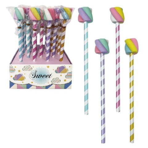 MATITA CON MARSHMALLOW